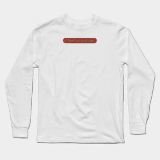 vintage style Long Sleeve T-Shirt